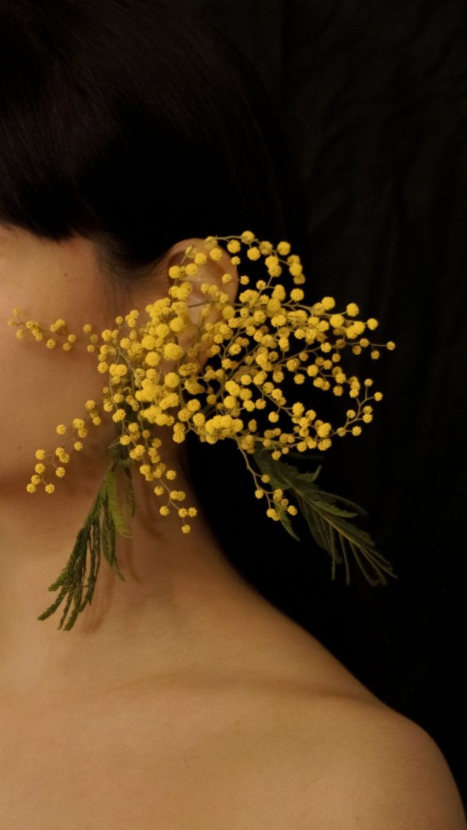 yellow dot flowers large